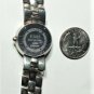 Vintage ECCLISSI Sterling Silver 2-Tone Case Band MODERNIST Watch New Battery