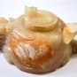 Antique Chinese Song to Ming Jade Turtle Dragon Teapot