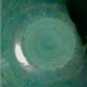 Antique Chinese Qing Turquoise & Copper Red Dragon Floral Scroll Lg Bowl 7-3/4"