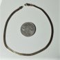 Vintage 14K YG 4 mm Herringbone Anklet Bracelet Lot 10"