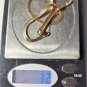 Vintage 14K YG 4 mm Herringbone Anklet Bracelet Lot 10"