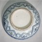 Antique Chinese Ming Blue & White Porcelain Double Happy Scholar Seal Paste Box