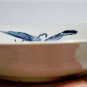 Antique Chinese Blue White Kangxi Phoenix Porcelain Bowl Lot 7-3/4"
