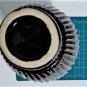 Antique Chinese Song Ribbed Mirror Black Insect Beetle Flared Rim Vase 10-5/8"
