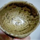 Antique Rare Chinese Tang-Song Olive Glazed Small Handled Brushwasher Lot 3-1/2"