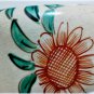 Antique Chinese Song -Yuan Red & Green Decorated Flat Sided Cizhou Vase 8-3/4"