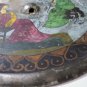 Antique Chinese Hand Painted Courting Scene Lg Tang Bronze Mirror 23.5 CM
