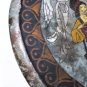 Antique Chinese Hand Painted Courting Scene Lg Tang Bronze Mirror 23.5 CM