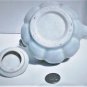 Antique Chinese Song Qingbai Squash Form Basket Handle Teapot w/ Leaves