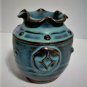 Antique Song -Ming Fuchsia Splash Blue Junyao Censer or Vase Lot 3-3/4"