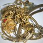 Antique/Vintage Gold Plated Scrap Jewelry & Watches Lot for Recovery 532 Gr
