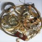 Vintage Gold Plated Scrap Jewelry & Watches Lot for Recovery 6827 Gr