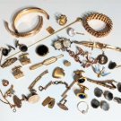 Antique Victorian Edwardian 2 Deco Gold Filled Jewelry Wear Repair Lot 171 Gr