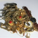 Vintage Gold Plated Scrap Recovery Jewelry & Watches Mixed Lot 525 Grams
