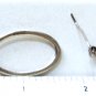 Vintage Sterling Silver PANDORA 925 ALE Dangle Drop Oval Earrings