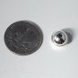 Vintage Sterling Silver Salvaged Shiny Polished Navajo Bench Bead 12 mm