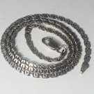 Vintage Sterling Silver ITALY Mariner Link Chain Necklace Lot 18"