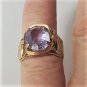 Vintage Gold Filled Wire Wrap Amethyst Ring Lot Size 6.5