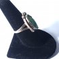 Vtg Sterling Silver Old Pawn SOUTHWESTERN Navajo Green Turquoise Ring Lot Sz 9