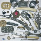 Victorian 2 Deco Wear Repair Craft Scrap Jewelry Watch Parts Lot 42 Pc