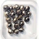 Vintage Sterling Silver Salvaged Navajo Bench Beads 5 mm Lot of 20