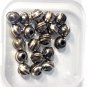 Vintage Sterling Silver Salvaged Navajo Bench Beads 5 mm Lot of 20