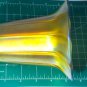 Antique QUEZAL Gold Aurene Glass Trumpet Lily Sconce Chandelier Shades Lot of 2