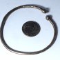 Vtg Sterling Silver Jamaica W Indies Handmade Terminal Ends Cuff Bracelet 19.5Gr