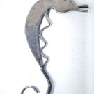 Vtg Sterling Silver MODERNIST Artisanal Cutout Sea Horse Necklace Pendant Lot
