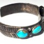 Vintage Sterling Silver Turquoise J BEGAYE Navajo Watch Cuff Lot