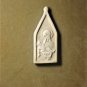 Antique Tuscan Carved Bovine Bone Middle Ages Madonna & Child Icon Ex Museum