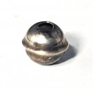 Vintage Sterling Silver Salvaged Navajo Bench Beads 5 mm Lot of 13
