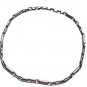 Vintage Sterling Silver Heavy Baht Style Chain Necklace 21-1/4" UNISEX