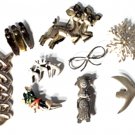 Vintage Sterling Silver Art Deco & Other Pin Brooches Lot of 9