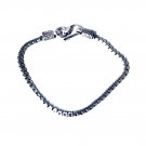 Vintage Sterling Silver BALI Cobra Chain Bracelet Lot 6-3/4"
