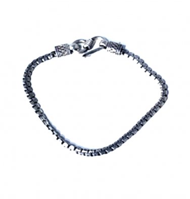 Vintage Sterling Silver BALI Cobra Chain Bracelet Lot 6-3/4"