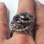 Vtg Sterling Silver Bling CZ Action Spinner Statement Ring Lot Sz 10.5