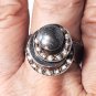 Vtg Sterling Silver Bling CZ Action Spinner Statement Ring Lot Sz 10.5