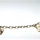 Vintage Gold Plated Caged Dangle Faux Pearls Chain Necklace Lot 20"