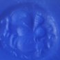 Ancient Chalcedony Agate Apus Bull Stamp Seal Bead w Parthian Script Caption