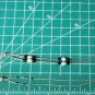 Vintage Sterling Liquid Silver Pearl Jade Onyx Lariat Necklaces Lot 16"