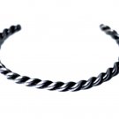 Southwest Old Pawn Navajo Sterling Silver Wire Twist Cuff Bracelet Lot