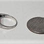 Vintage Sterling Silver Heart Garnet Ring Lot Size 6