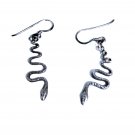 Vintage Sterling Silver Dangle Drop Snake Earrings Lot