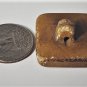 Ancient Indus Valley Mohenjo Daro Tan Carved Stone Apus Bull Stamp Seal