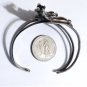Vtg Sterling Silver Southwestern Mare & Colt Horses  Navajo Cuff Bracelet Lot