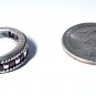 Vintage Sterling Silver Ruby Band Ring Lot Size 6.5