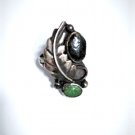 Vintage Sterling Silver SOUTHWEST Navajo Turquoise Ring Lot Sz 9