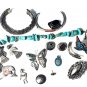 Vintage Sterling Silver SOUTHWEST Mixed Lot Wear Repair Harvest Scrap  232 Gr