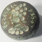 Ancient Bronze Intaglio Stamp Seal Bead Lot 28 mm